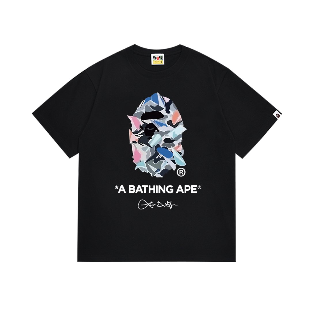 BAPE Camo Ape Head Graphic T-Shirt ¡ª front