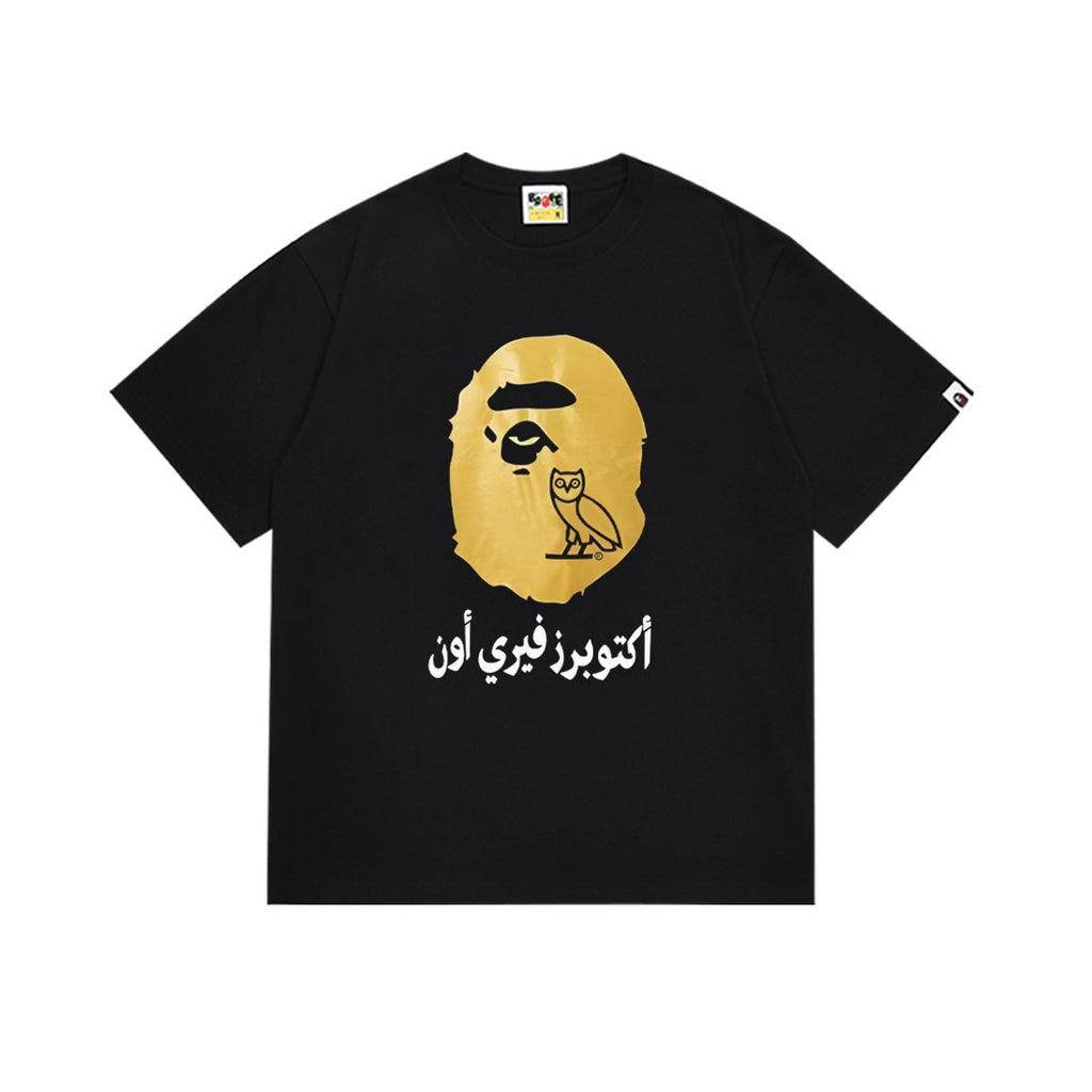 BAPE Ape Face Graphic Short-Sleeve T-Shirt ¡ª front