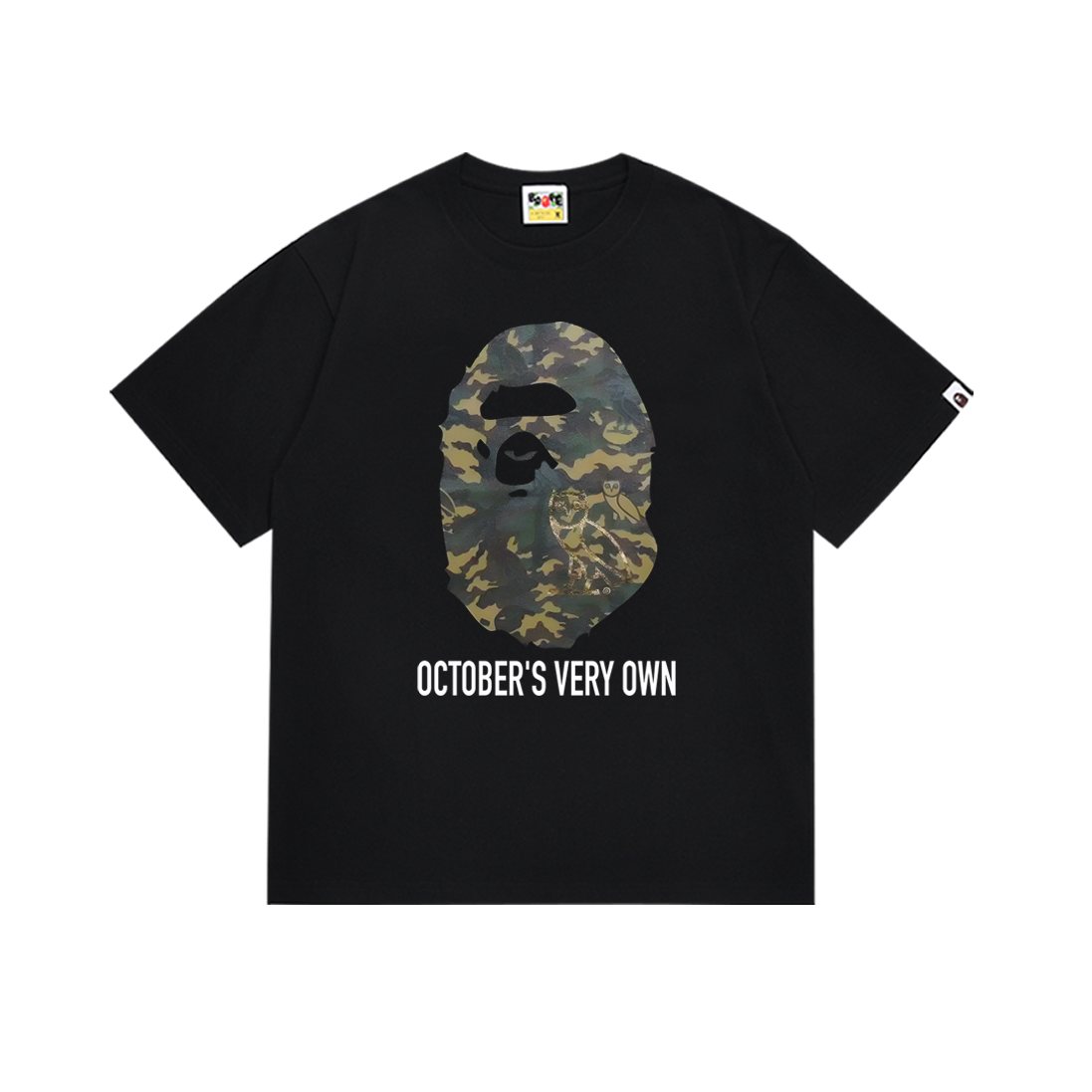 BAPE Camo Ape-Head Graphic T-Shirt ¡ª front