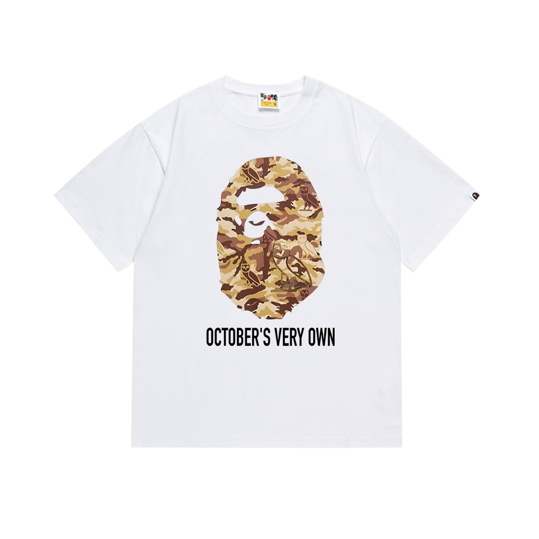 BAPE Camo Ape-Head Graphic T-Shirt ¡ª front