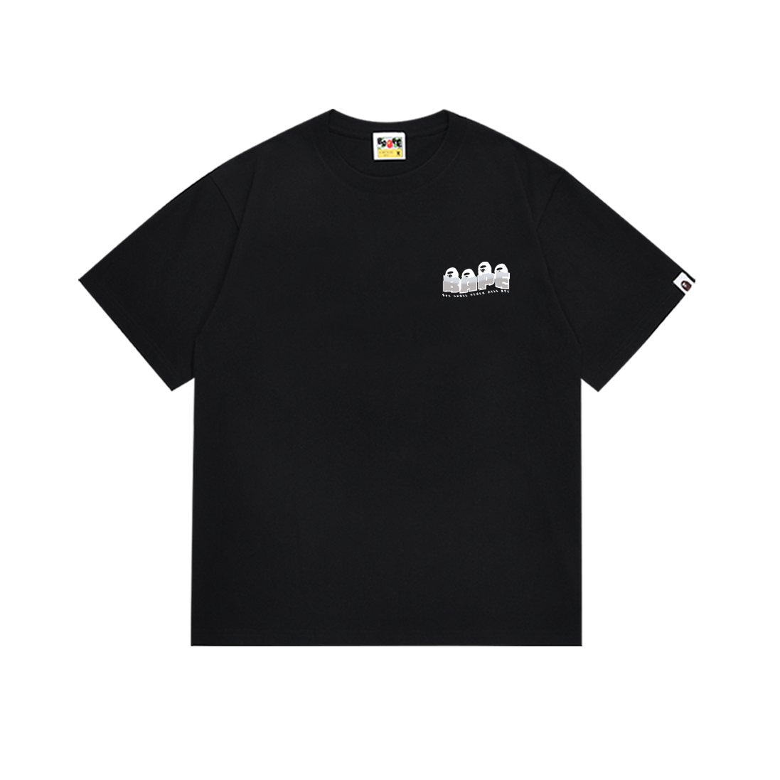 BAPE Ape Head Letter Graphic Short-Sleeve T-Shirt ¡ª front