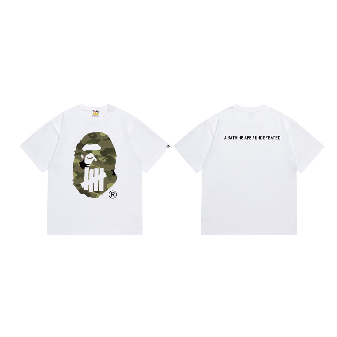 BAPE Camouflage Ape Graphic T-Shirt ¡ª front
