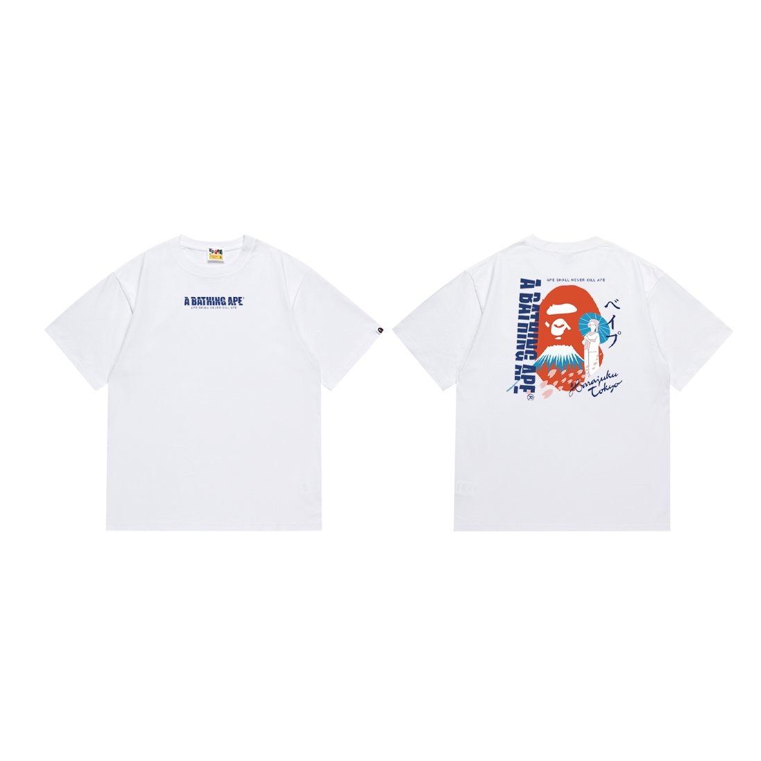 BAPE Back Graphic Short-Sleeve T-Shirt ¡ª comparison