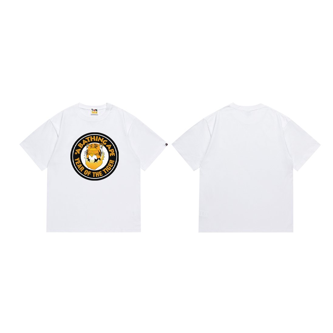 BAPE Tiger Circle Graphic T-Shirt ¡ª front