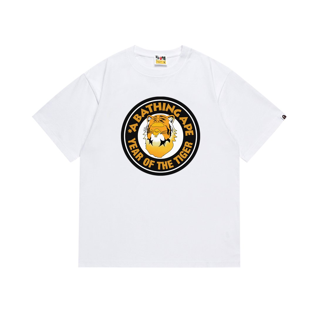 BAPE Tiger Circle Graphic T-Shirt ¡ª front
