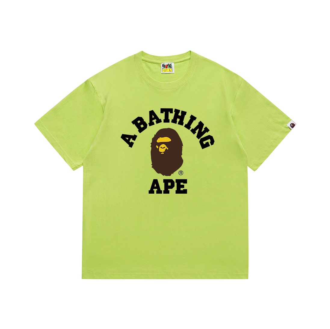 BAPE Ape Head Wordmark Graphic T-Shirt ¡ª front