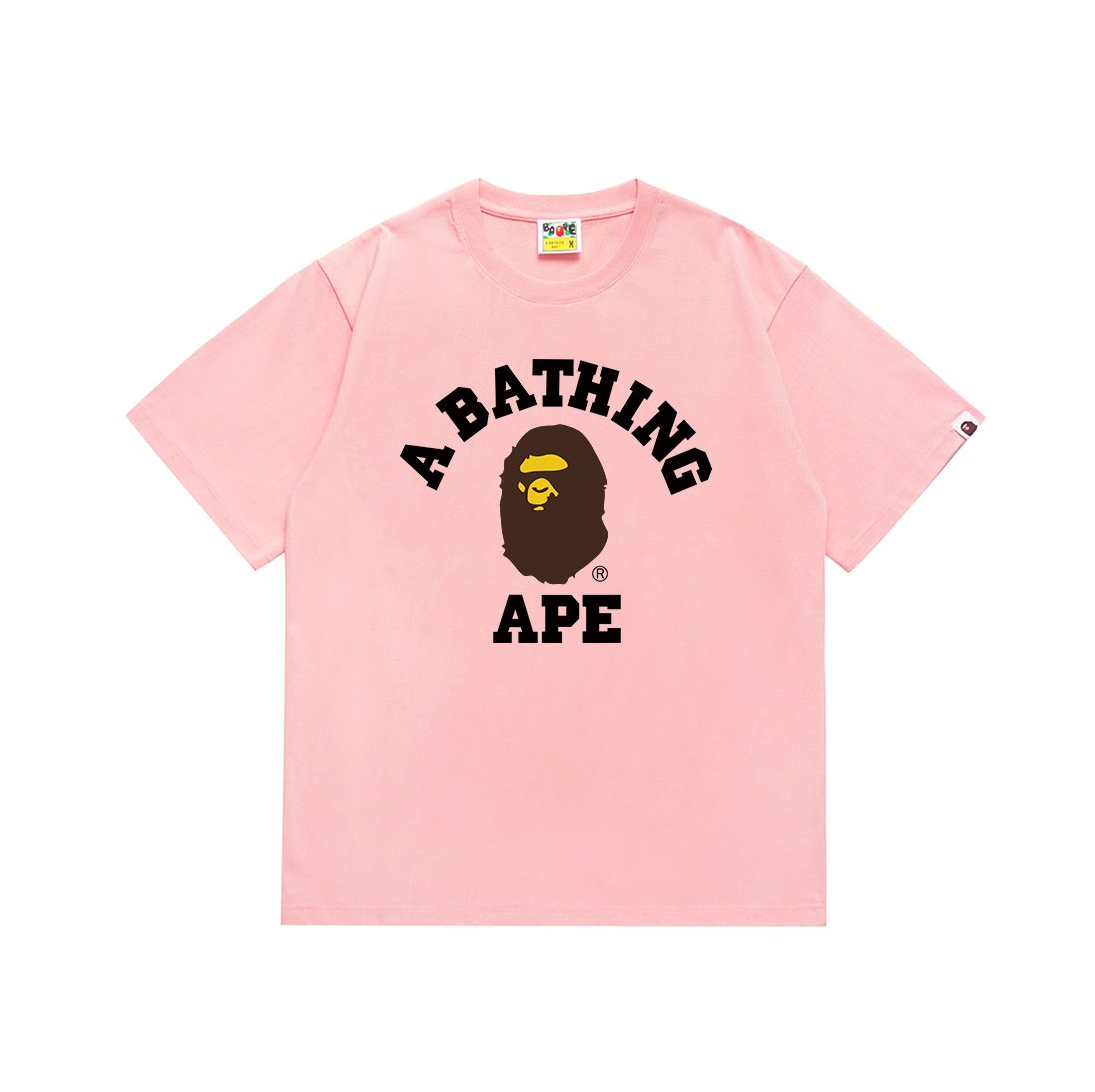 BAPE Ape Head Wordmark Graphic T-Shirt ¡ª front