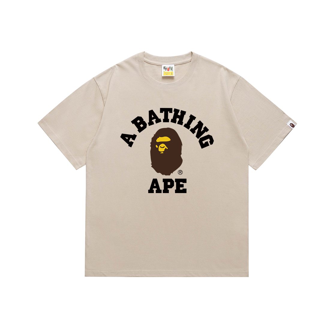 BAPE Ape Head Wordmark Graphic T-Shirt ¡ª front