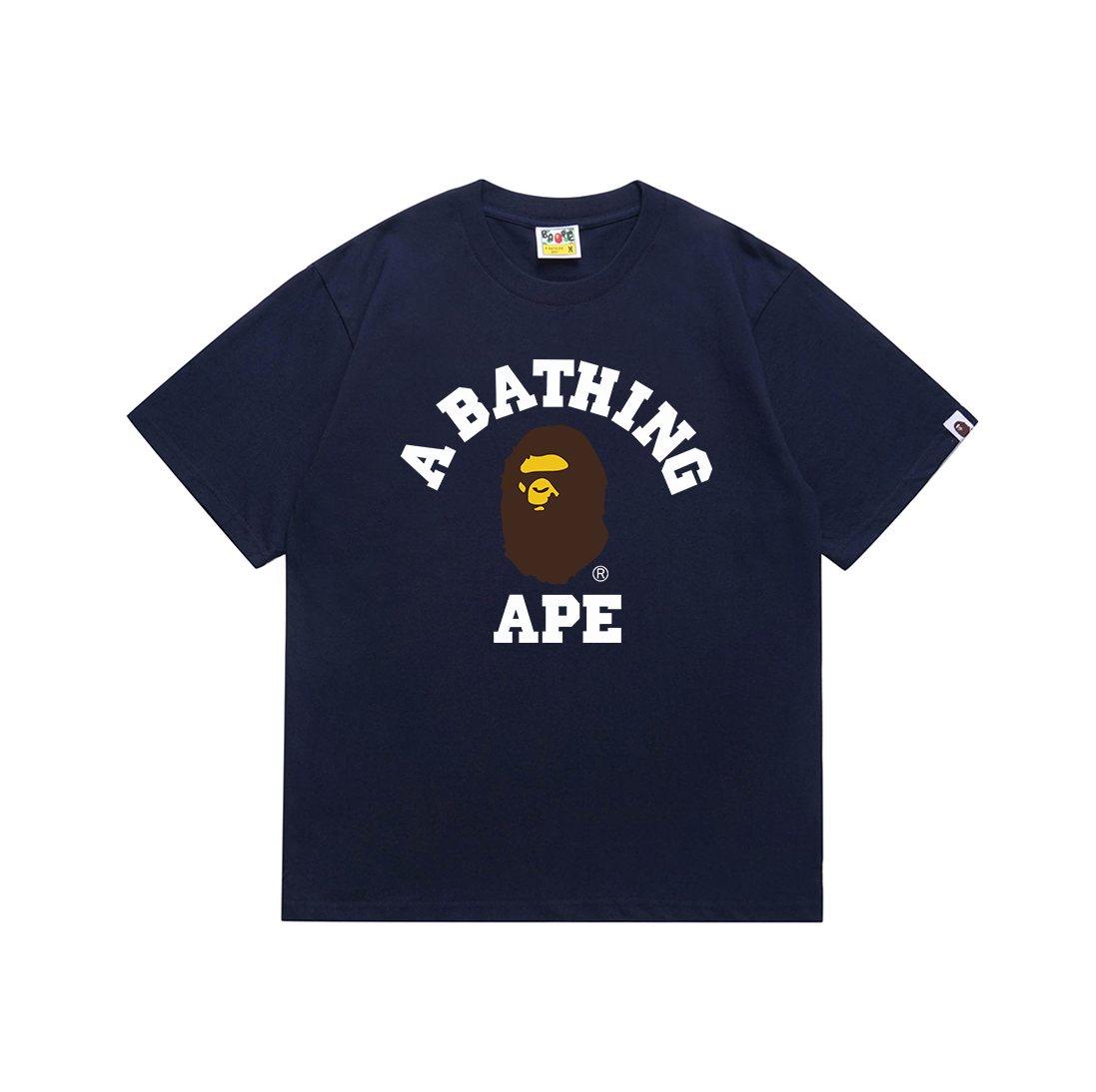 BAPE Ape-Head Wordmark Graphic T-Shirt ¡ª front