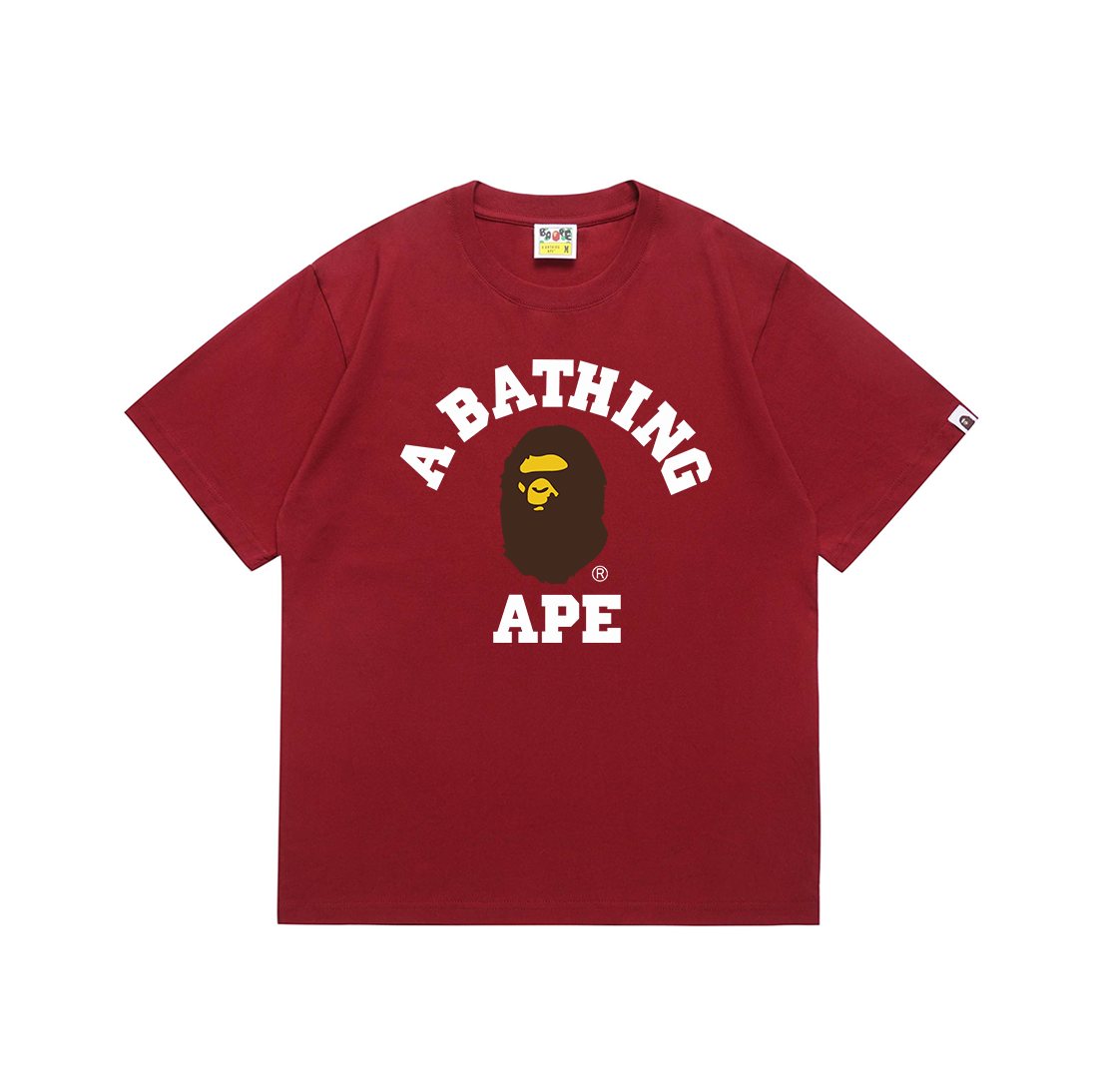 BAPE Ape-Head Wordmark Graphic T-Shirt ¡ª front