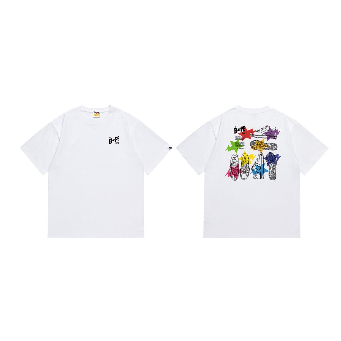 BAPE Sneaker Arrow Graphic T-Shirt ¡ª front