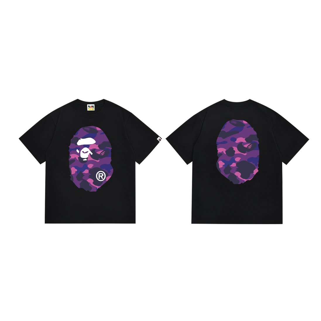 BAPE Ape Face Camo Graphic T-Shirt ¡ª hero