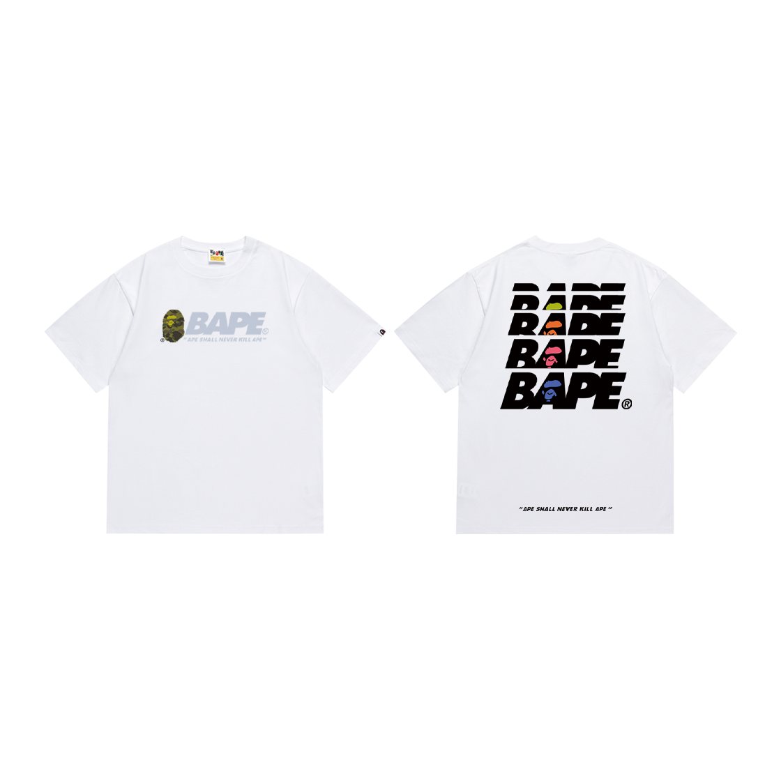 BAPE Front & Back Graphic T-Shirt ¡ª front
