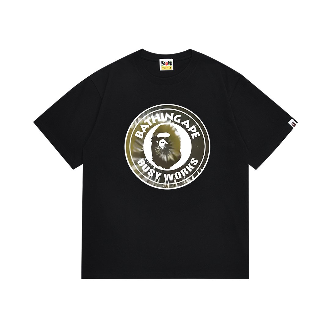 BAPE Busy Works Circle Graphic T-Shirt ¡ª front