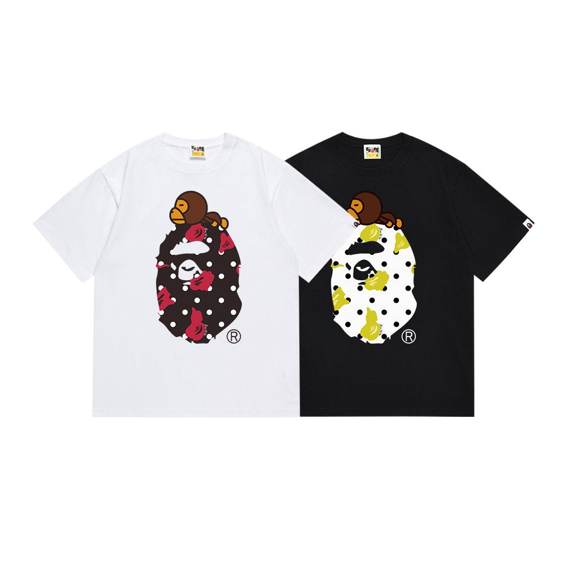 BAPE Ape Graphic Short-Sleeve T-Shirt ¡ª comparison