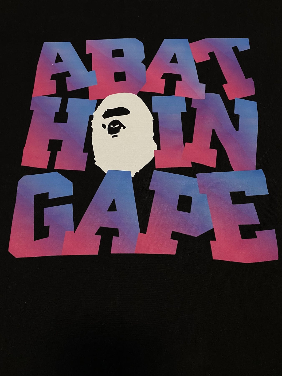 BAPE Front Graphic Short-Sleeve T-Shirt ¡ª detail