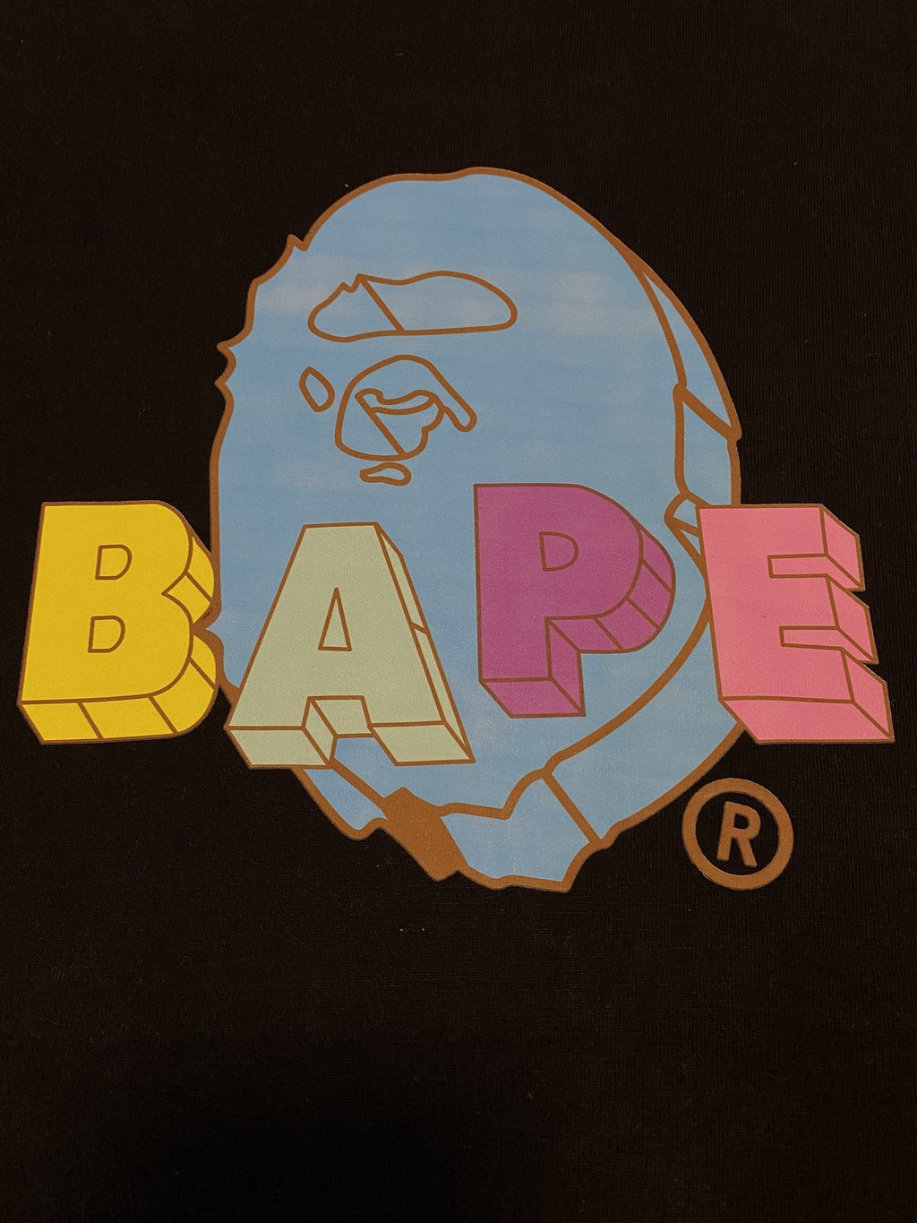 BAPE Popsicle Ape Head Graphic T-Shirt ¡ª detail