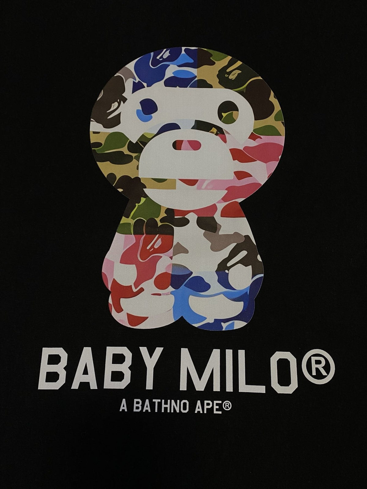 BAPE Baby Milo Graphic T-Shirt ¡ª detail