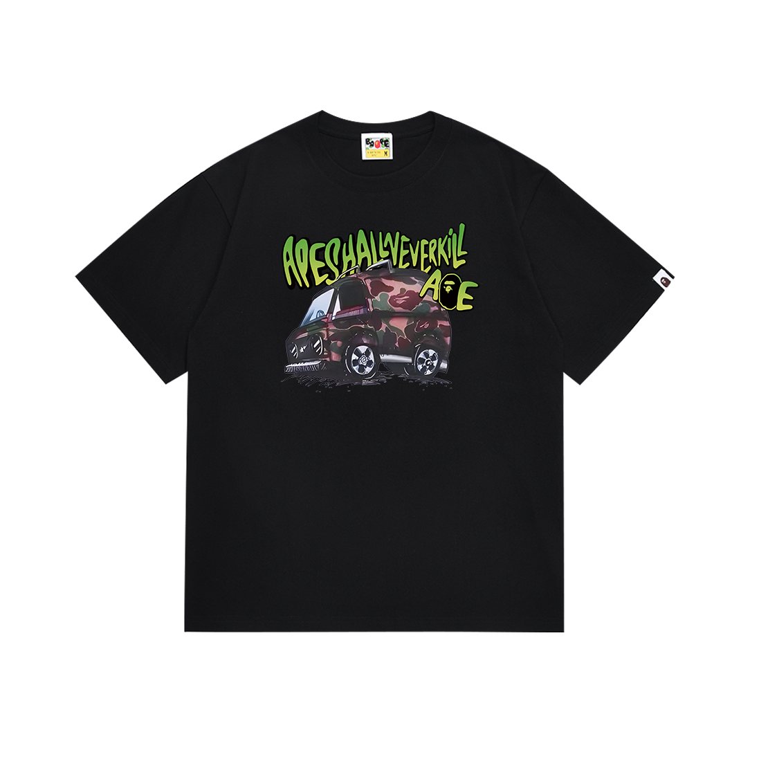 BAPE Car Graphic Short-Sleeve T-Shirt ¡ª front