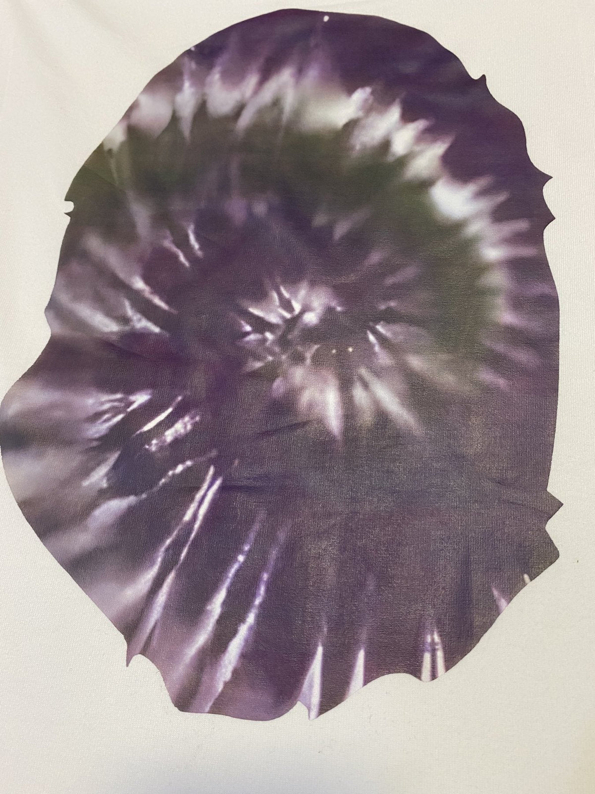 BAPE Tie-Dye Front and Back Graphic Short-Sleeve T-Shirt ¡ª detail