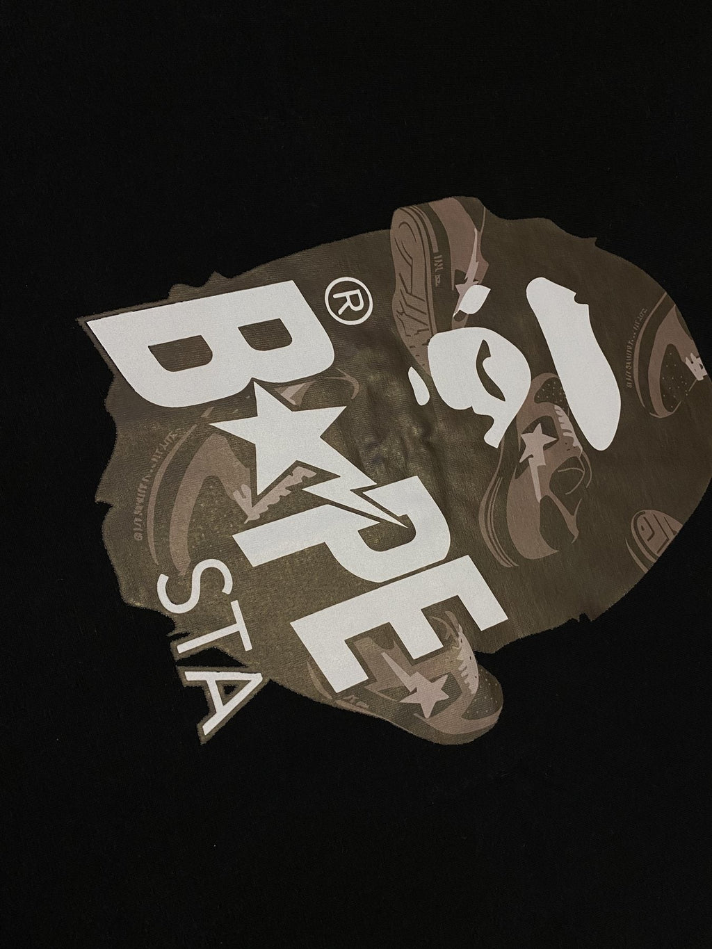 BAPE Front Graphic Short-Sleeve T-Shirt ¡ª detail