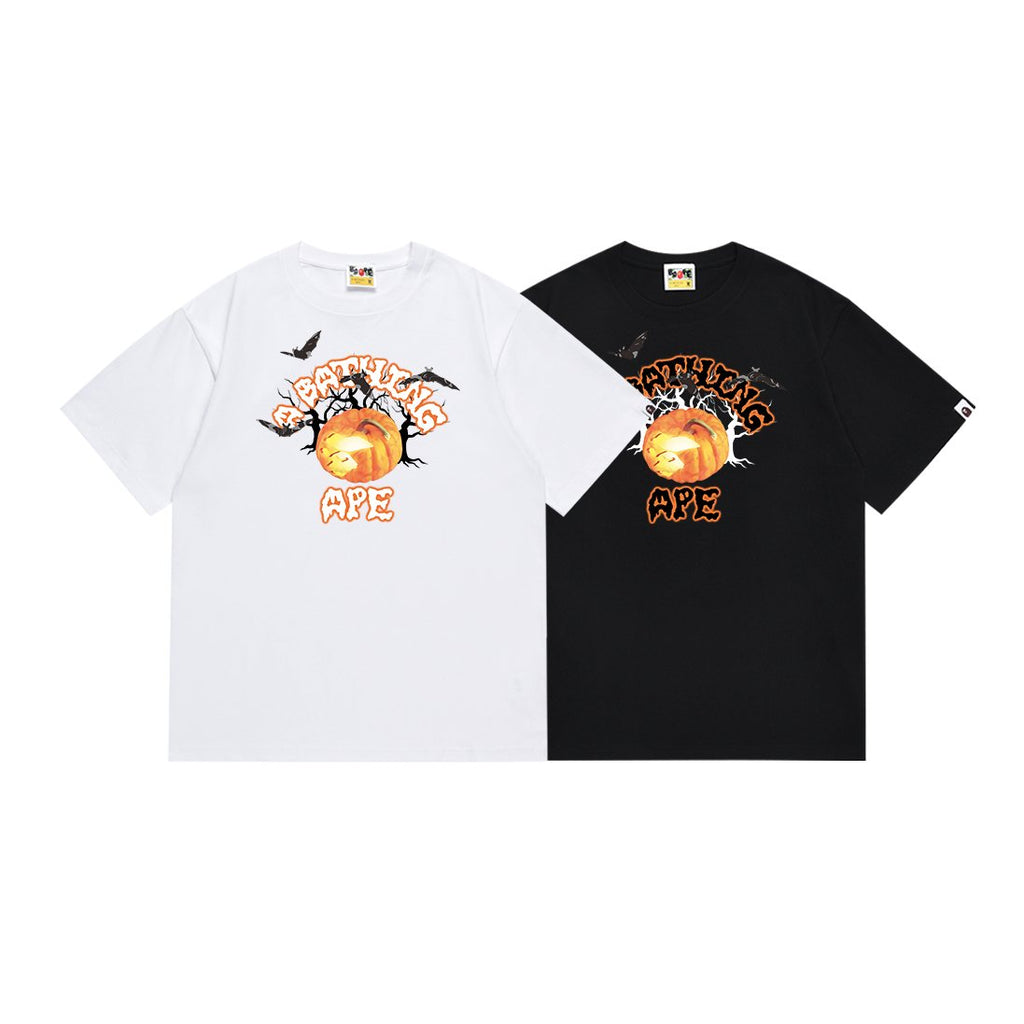 BAPE Halloween Pumpkin Bat Short-Sleeve T-Shirt ¡ª comparison