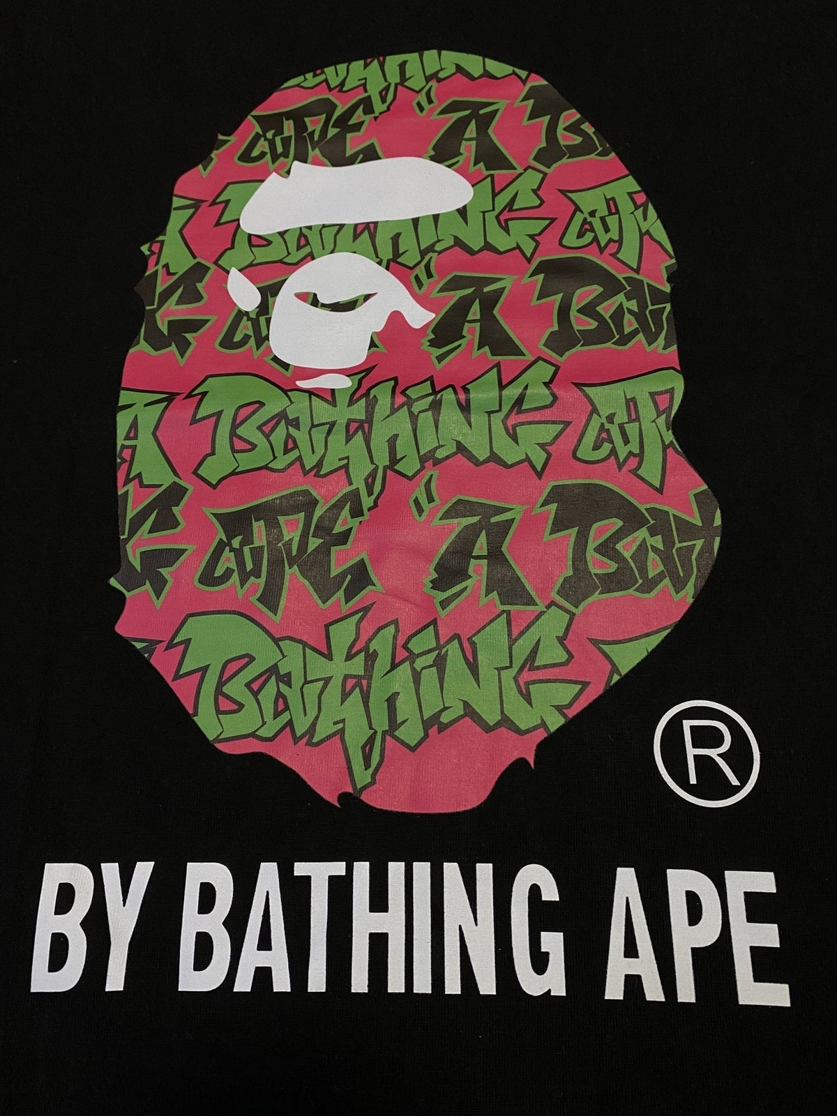 BAPE Graffiti Graphic T-Shirt ¡ª detail