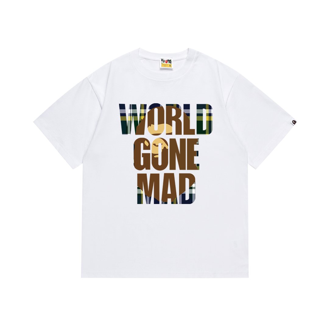 BAPE Text Graphic Short-Sleeve T-Shirt ¡ª front