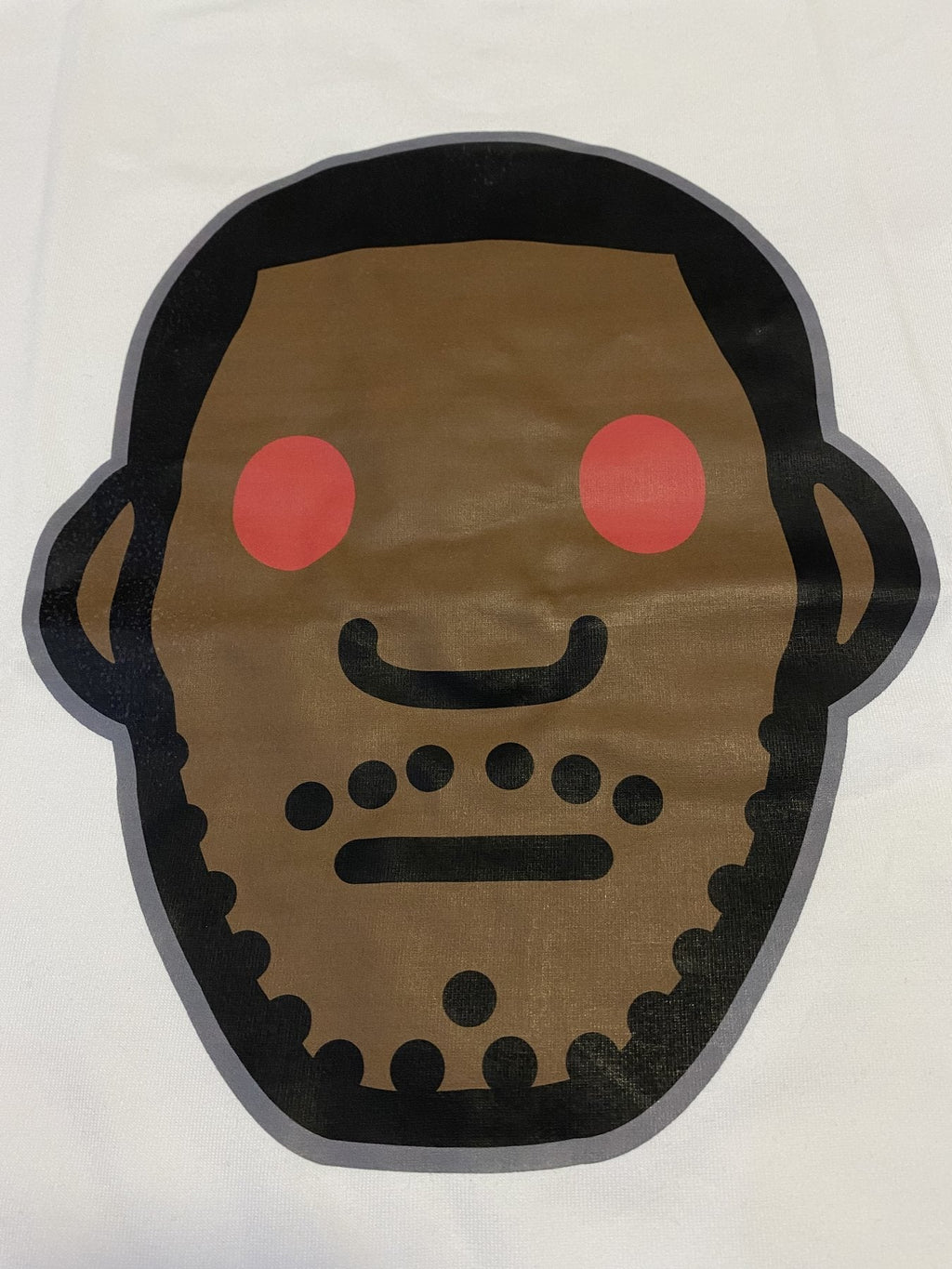 BAPE Face Graphic Short-Sleeve T-Shirt ¡ª detail