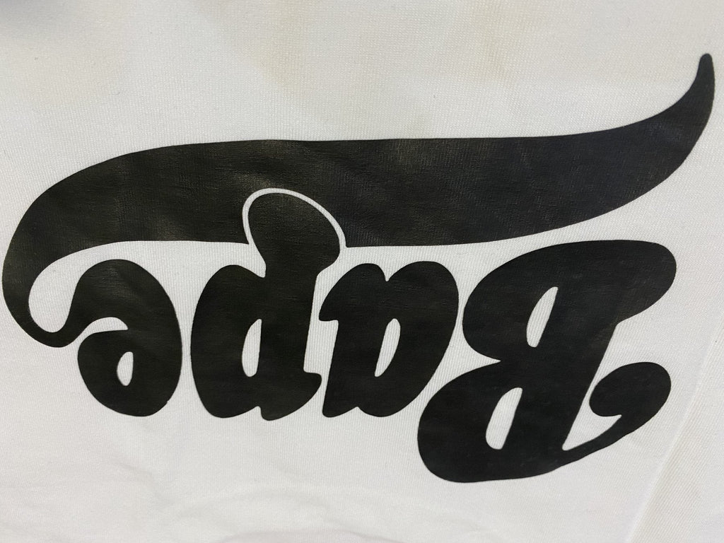 BAPE Script Wordmark T-Shirt ¡ª detail