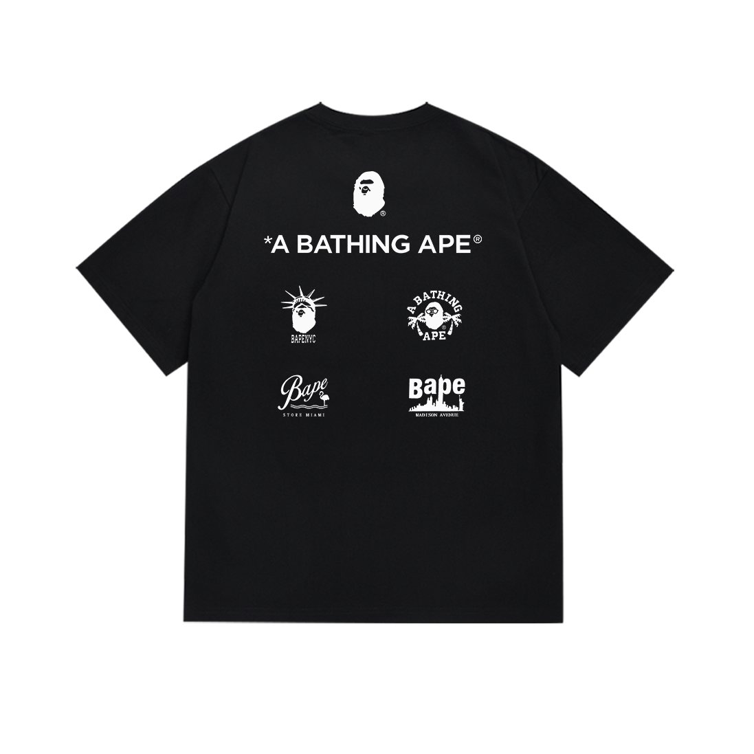 BAPE Front & Back Graphic T-Shirt ¡ª back