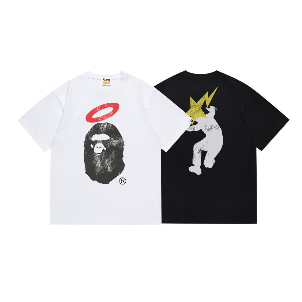 BAPE Front and Back Graphic T-Shirt ¡ª comparison