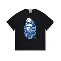 BAPE Blue Camo Ape Head Graphic T-Shirt ¡ª front
