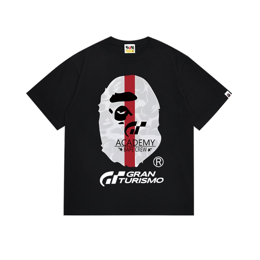BAPE Gran Turismo Academy Short-Sleeve T-Shirt ¡ª front