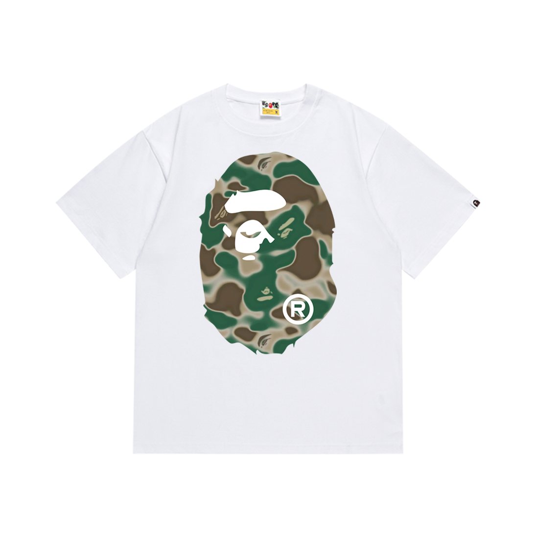BAPE Camo Ape Head Graphic T-Shirt ¡ª front