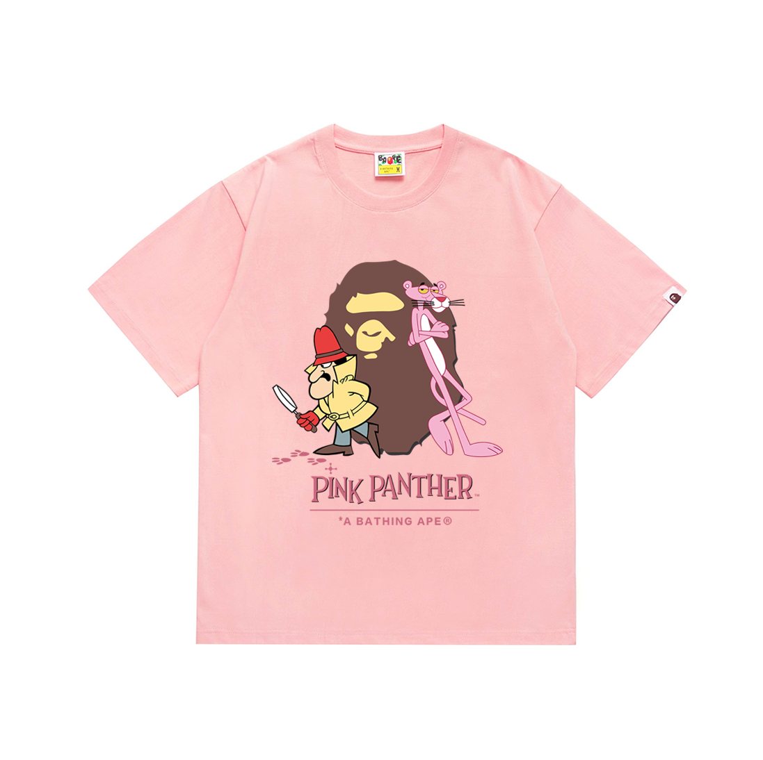 BAPE Pink Panther Graphic T-Shirt ¡ª front