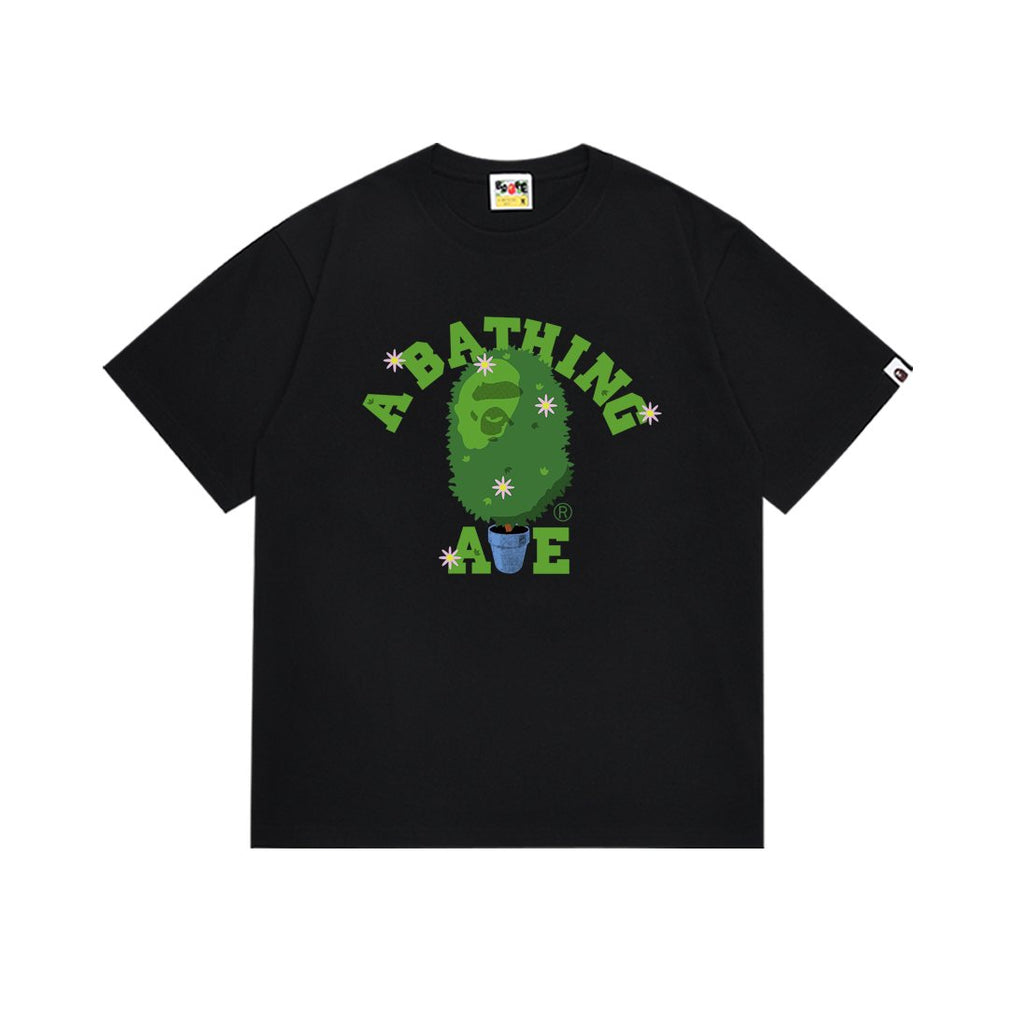 BAPE Green Camo Face Graphic T-Shirt ¡ª hero