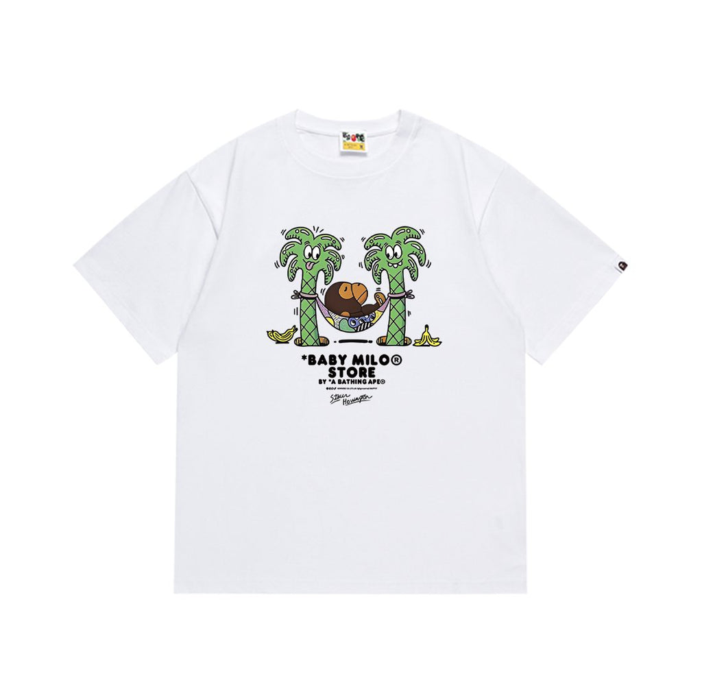 BAPE Baby Milo Palm Tree Graphic T-Shirt ¡ª hero