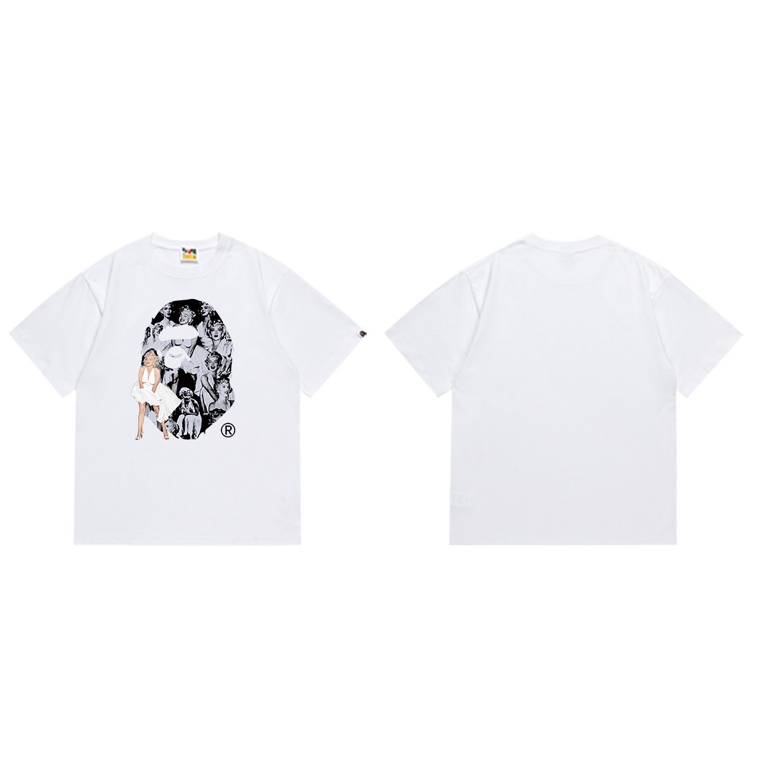 BAPE Collage Graphic Short-Sleeve T-Shirt ¡ª front