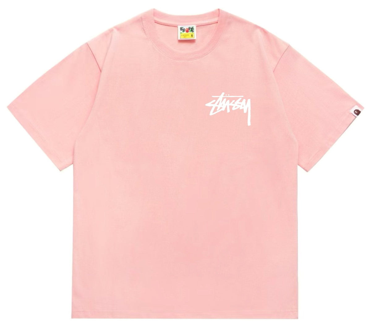 BAPE Stussy-Style Ape Graphic T-Shirt ¡ª front