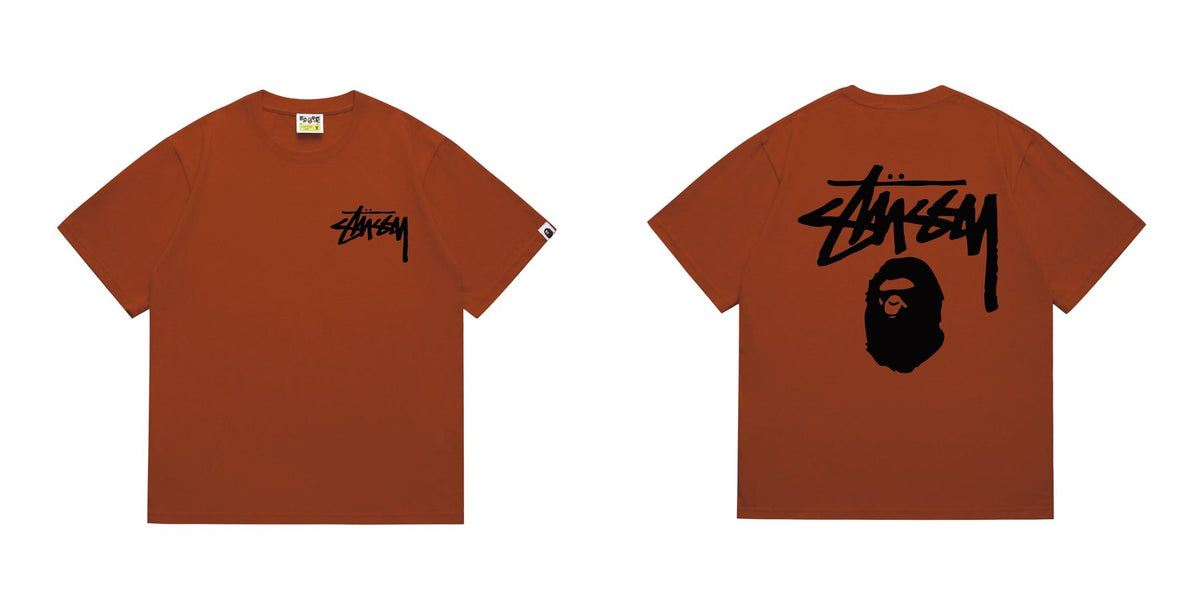 BAPE Ape-Head Back Graphic T-Shirt ¡ª front