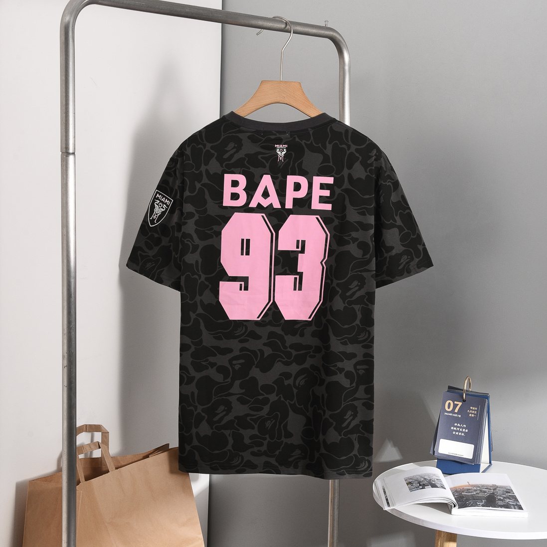 BAPE Miami 93 Camo Graphic T-Shirt ¡ª back