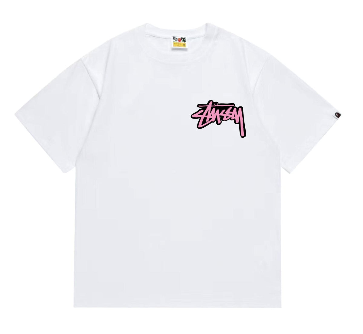 BAPE Dark-Face Graffiti Graphic T-Shirt ¡ª front