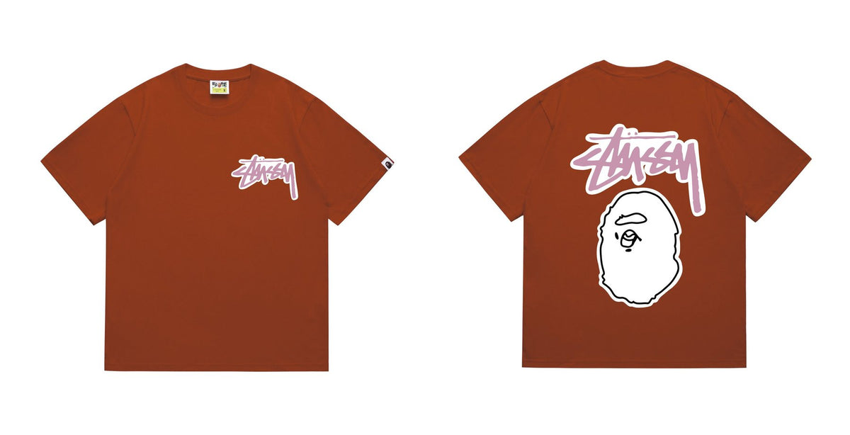 BAPE Light Face Graffiti Wordmark T-Shirt ¡ª comparison