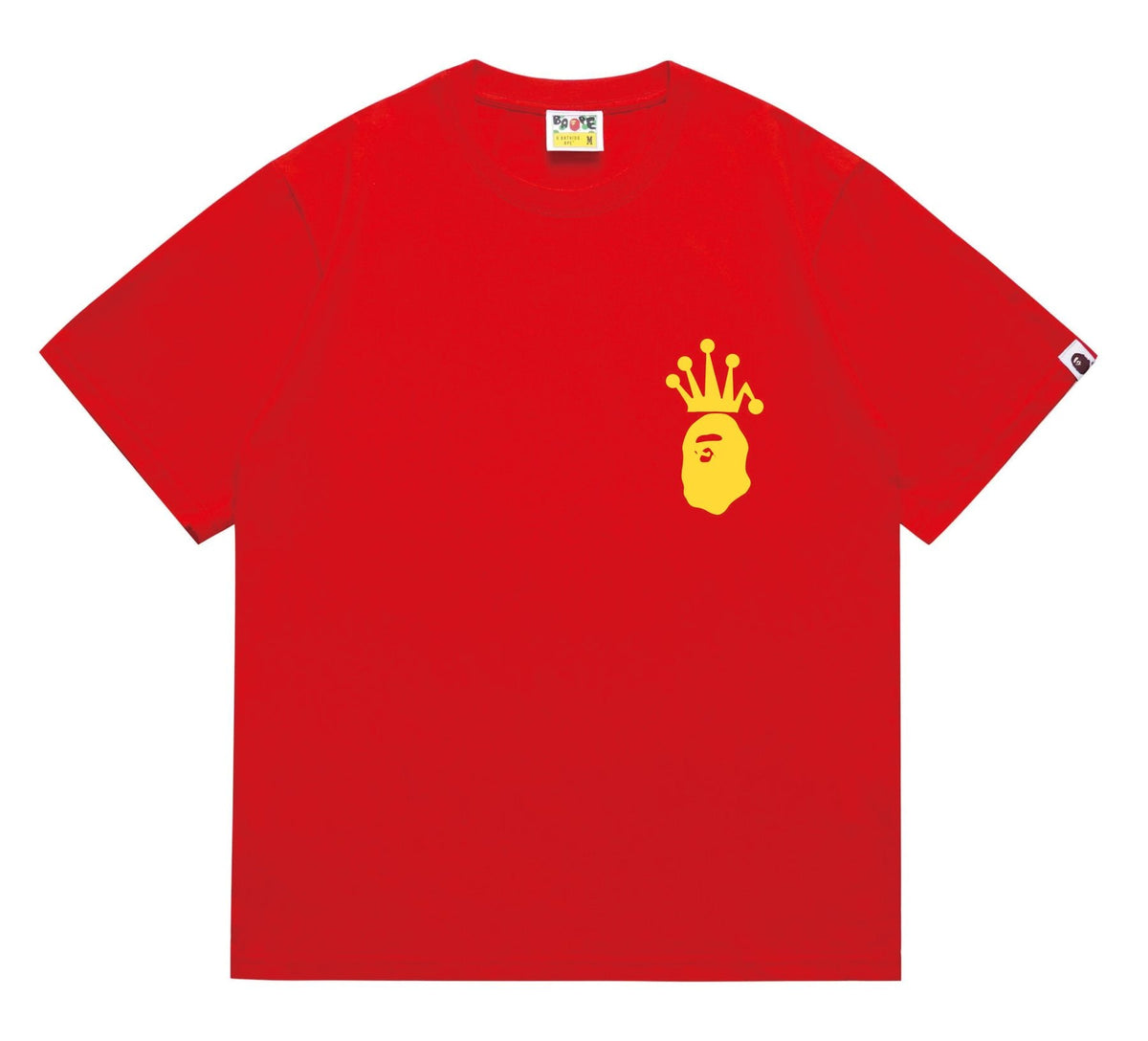 BAPE Crowned Ape Back Graphic Short-Sleeve T-Shirt ¡ª front