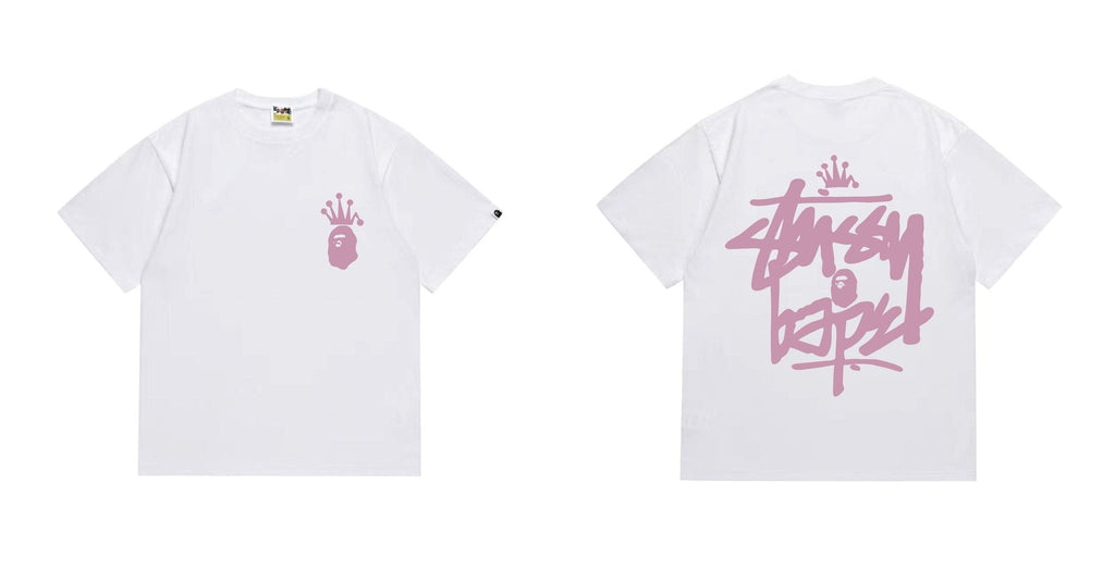 BAPE Crowned Ape Back Graphic Short-Sleeve T-Shirt ¡ª hero