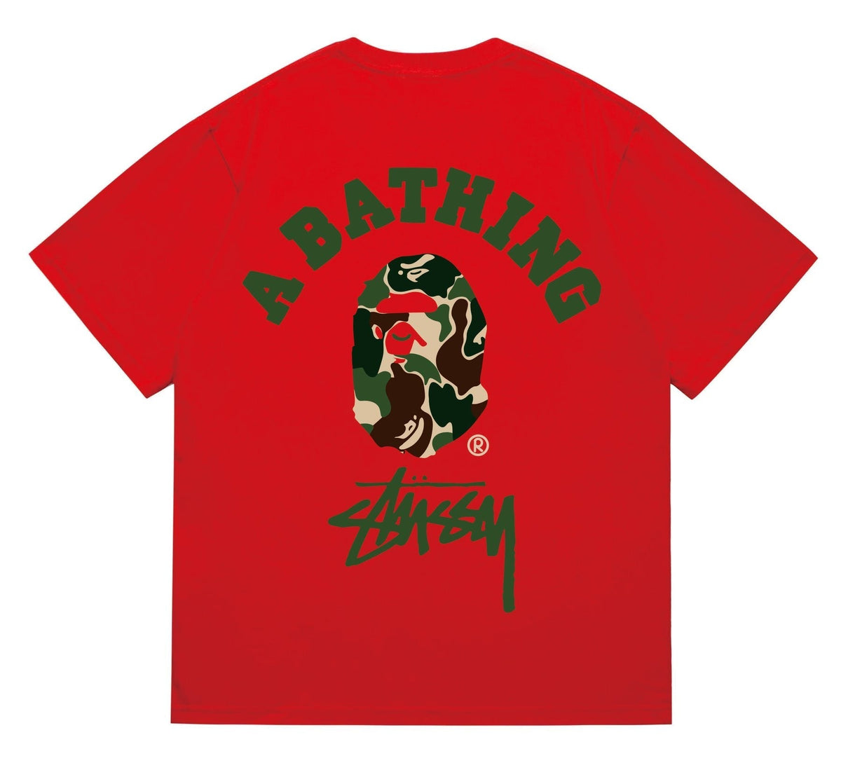 BAPE Back Graphic Short-Sleeve T-Shirt ¡ª back