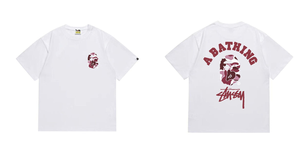 BAPE Ape Head Back Graphic T-Shirt ¡ª front