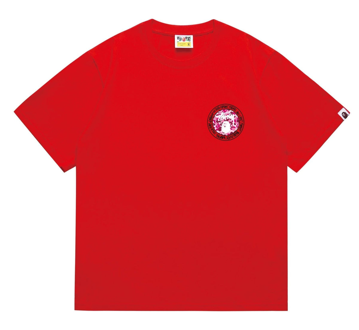 BAPE Circular Back Graphic T-Shirt ¡ª front
