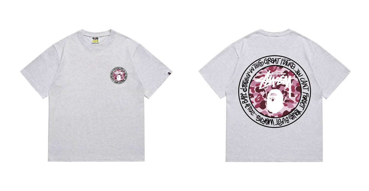 BAPE Circular Back Graphic T-Shirt ¡ª front